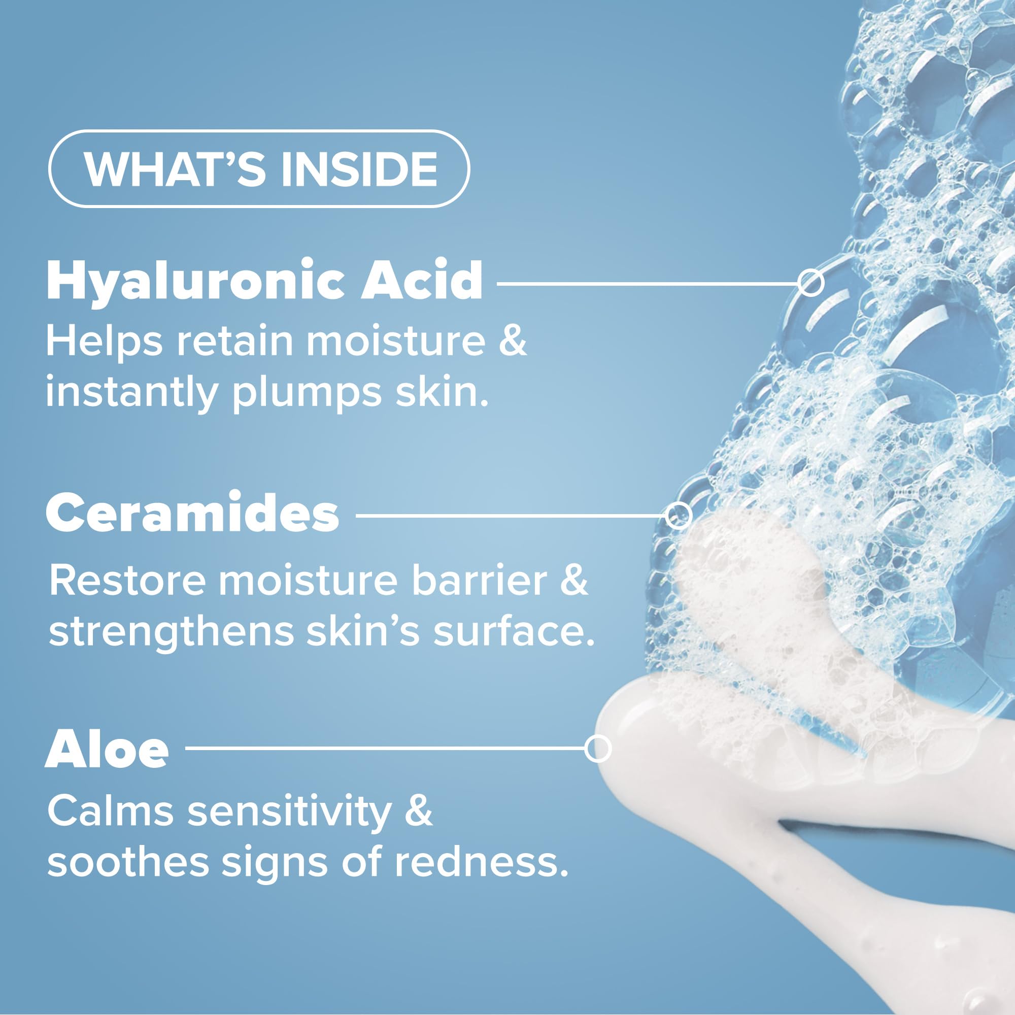 Paula's Choice RESIST Perfectly Balanced Foaming Cleanser, Hyaluronic Acid & Aloe, Anti-Aging Face Wash, Large Pores & Oily Skin, 6.4 Ounce